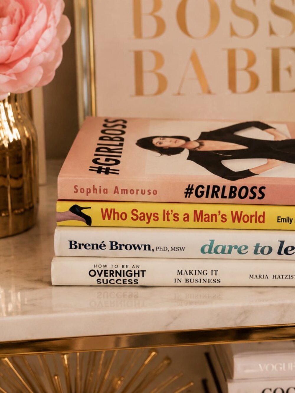 4‎ Girl Boss Overnight Success Dare to Lead Books